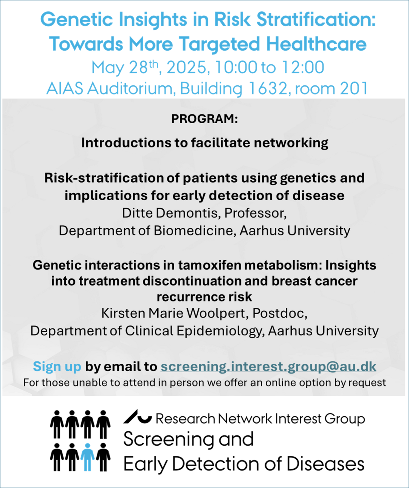 Seminar program