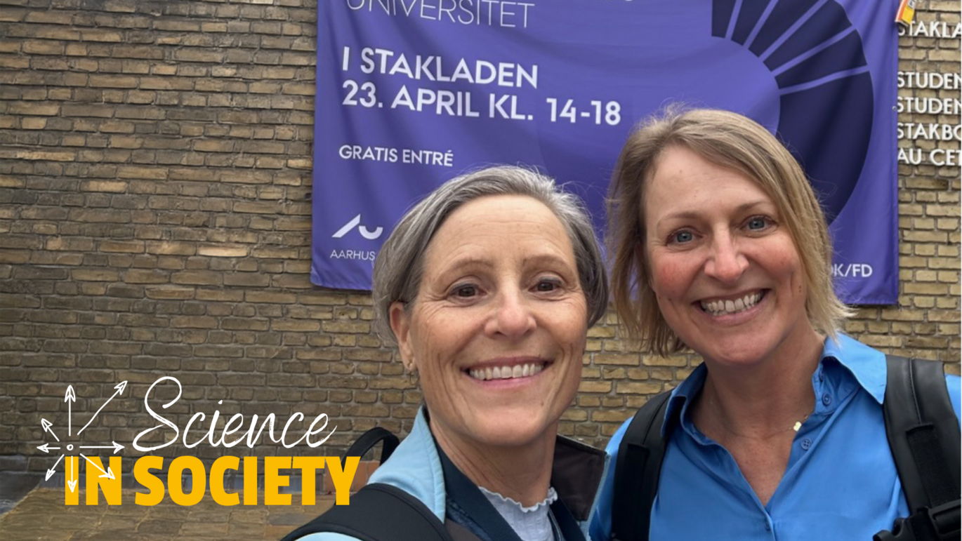 Professor Cecilia Ramlau-Hansen and postdoc Anne Gaml-Jensen both participated in the "Festival of Research" at Stakladen on April 23. Professor Cecilia Ramlau-Hansen and postdoc Anne Gaml-Jensen both participated in the "Festival of Research" at Stakladen on April 23.