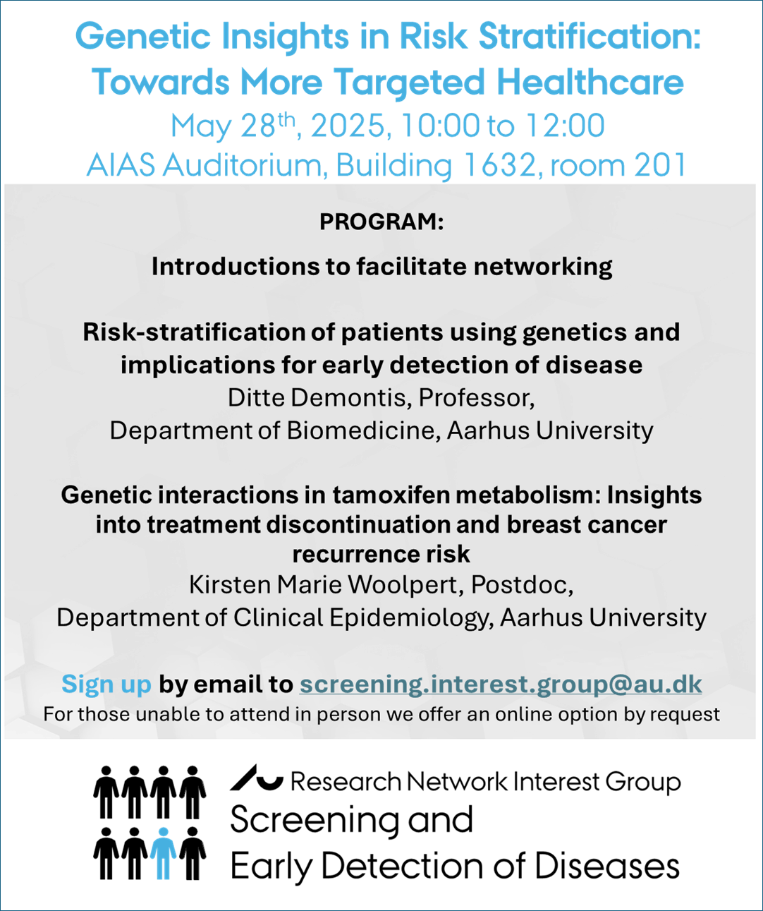 Genetic Insights in Risk Stratification: Towards More Targeted Healthcare